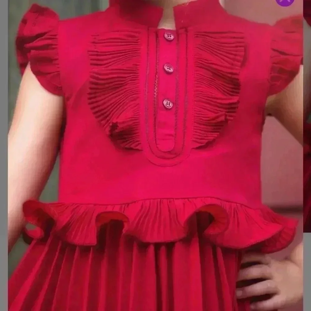 3 for 30$ Trish Scully baby girls red dress NWT